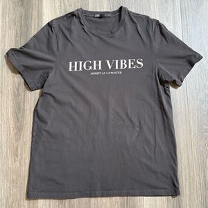 Spiritual Gangster High Vibes T-Shirt Size Large